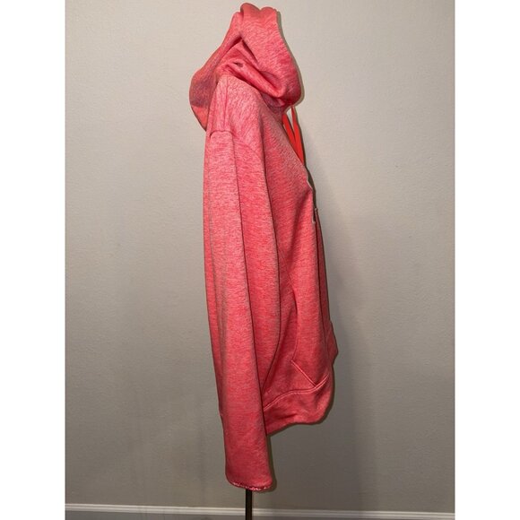 Under Armour Hoodie  Cold Gear Women Large Pullover Orangu - Picture 5 of 7